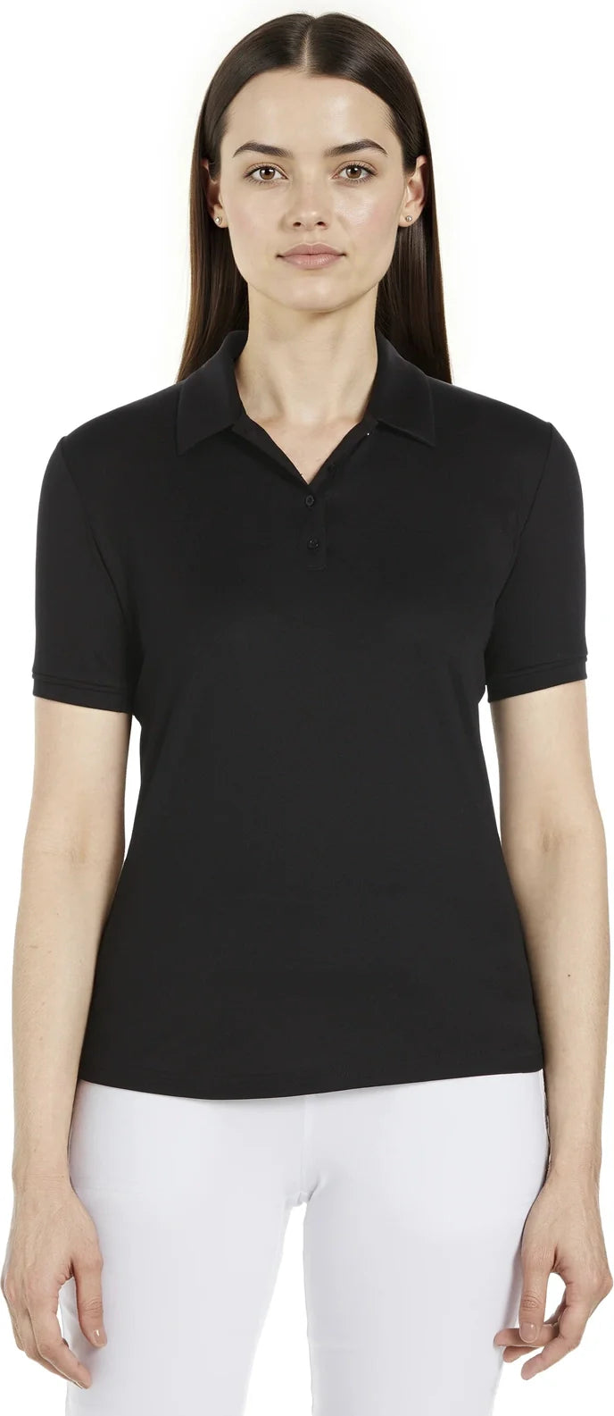 Penguin Golf Ogw0b9 Women’s Solid Polo - Caviar - Ladies s