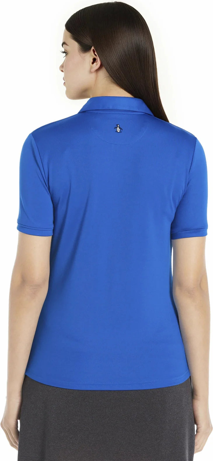 Penguin Golf Ogw0b9 Women’s Solid Polo - Magnetic Blue