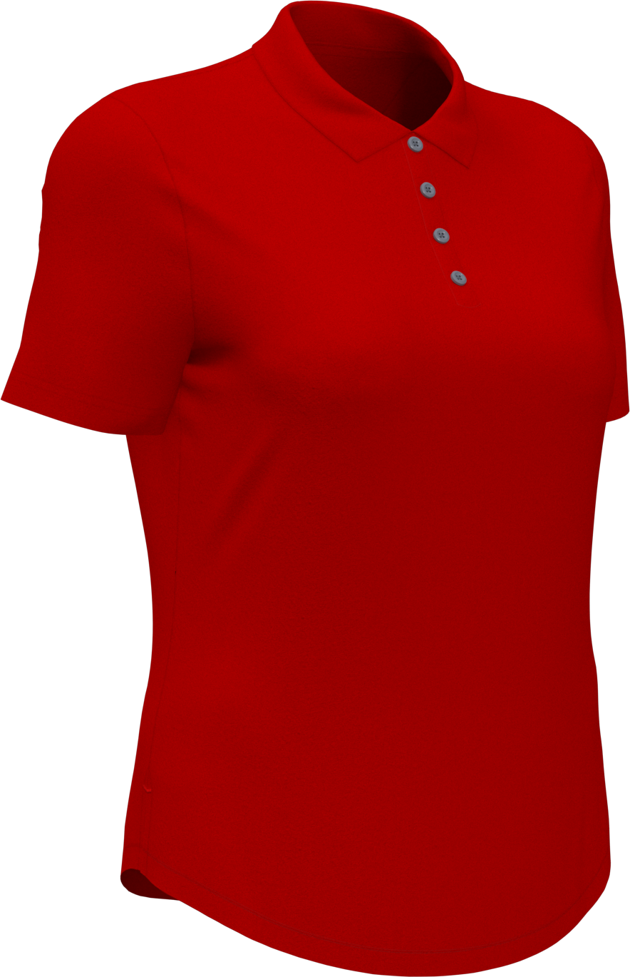 Penguin Golf Ogw0b9 Women’s Solid Polo - Salsa