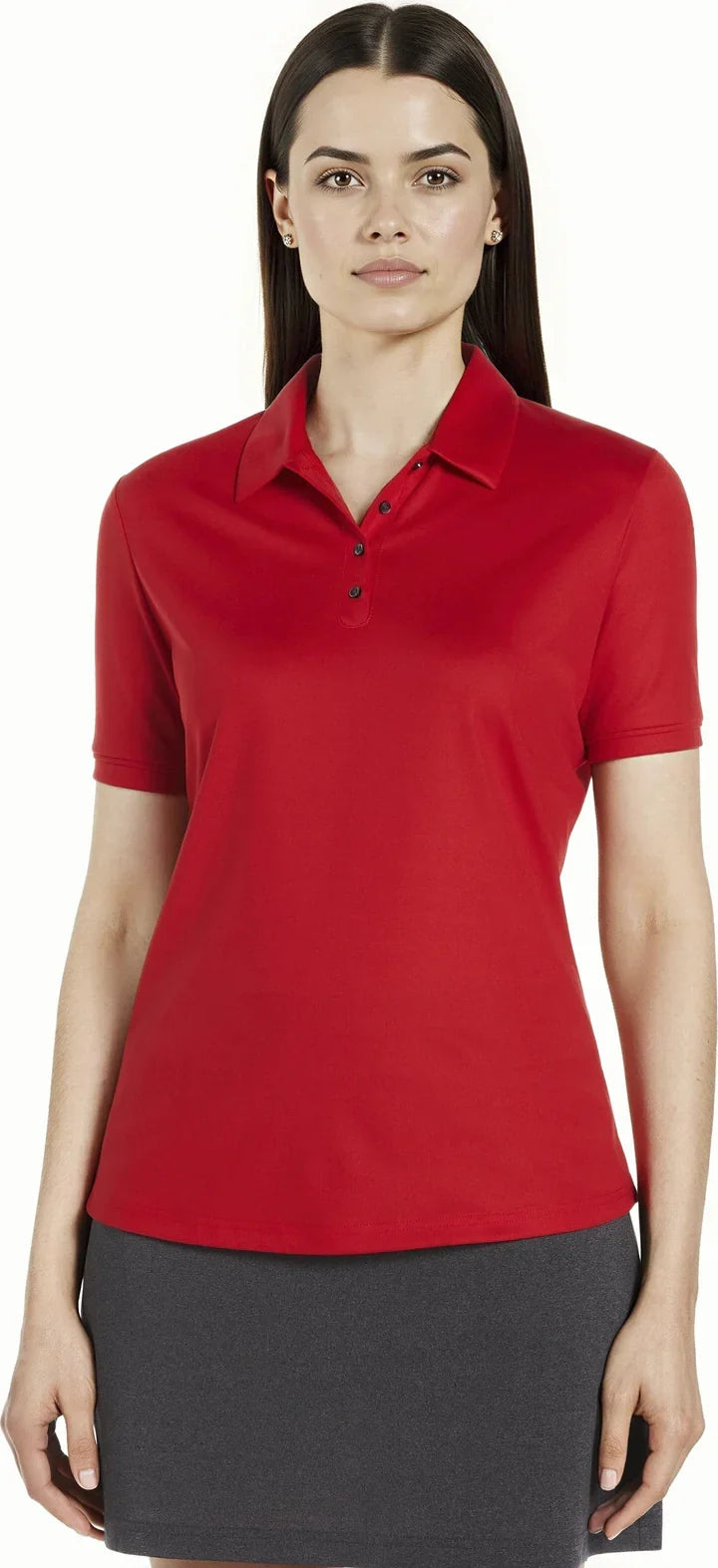 Penguin Golf Ogw0b9 Women’s Solid Polo - Salsa
