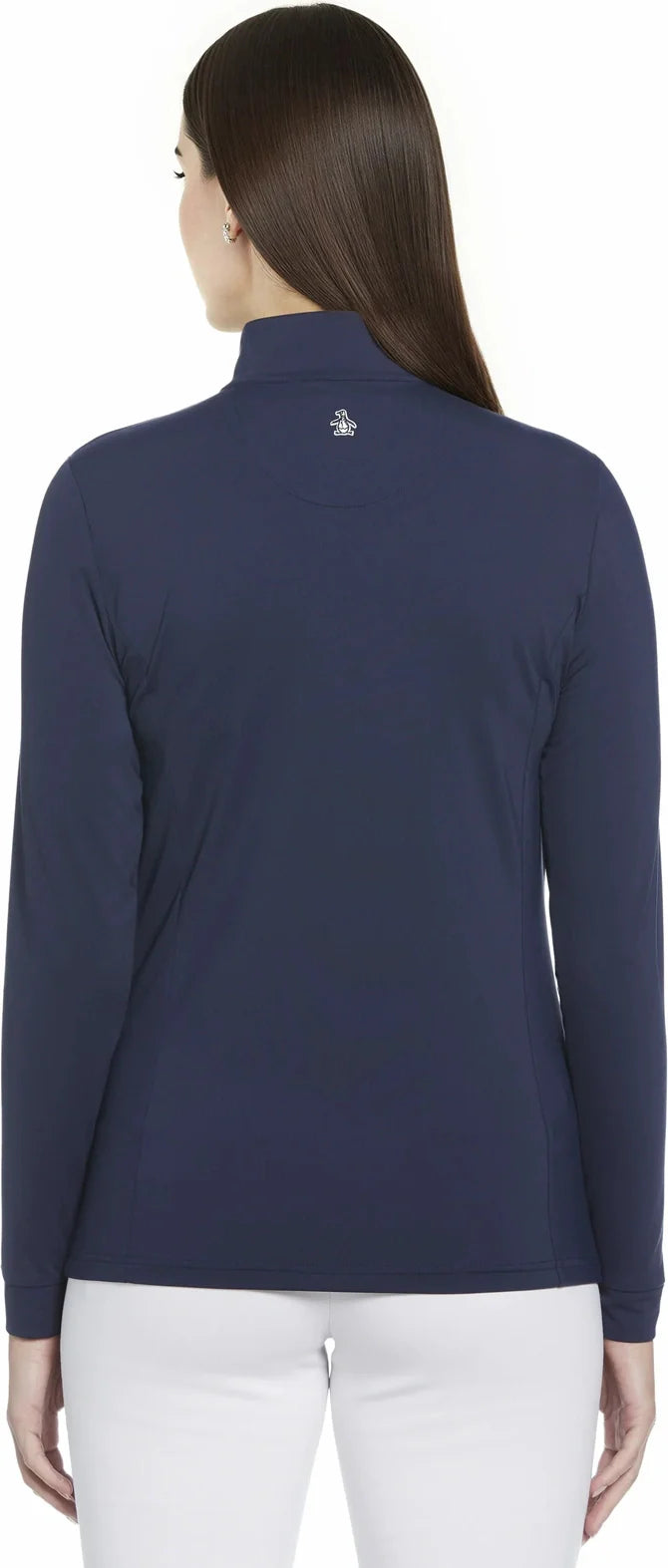 Penguin Golf Ogw103 Lightweight Veronica 1/4 Zip Pullover - Black Iris