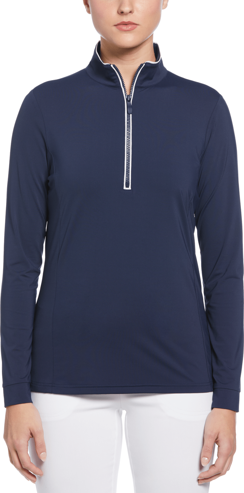 Penguin Golf Ogw103 Lightweight Veronica 1/4 Zip Pullover - Black Iris