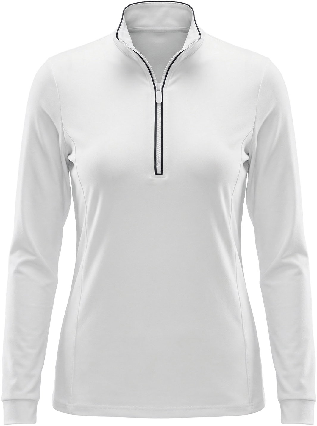 Penguin Golf Ogw103 Lightweight Veronica 1/4 Zip Pullover - Bright White