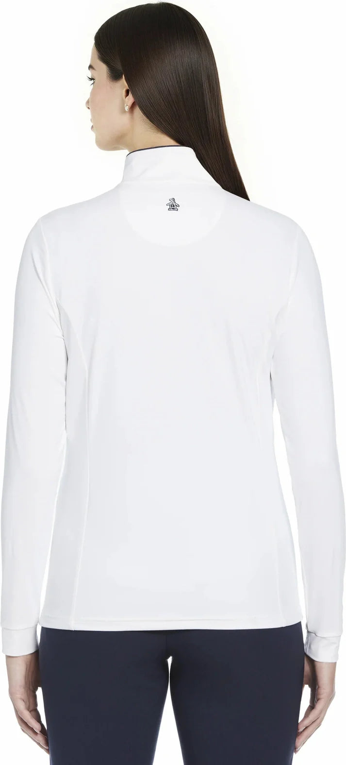 Penguin Golf Ogw103 Lightweight Veronica 1/4 Zip Pullover - Bright White - Ladies s