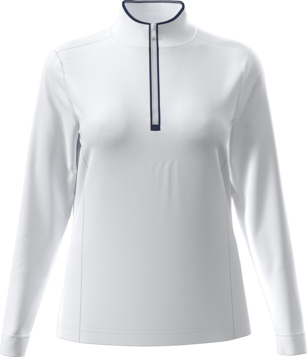 Penguin Golf Ogw103 Lightweight Veronica 1/4 Zip Pullover - Bright White