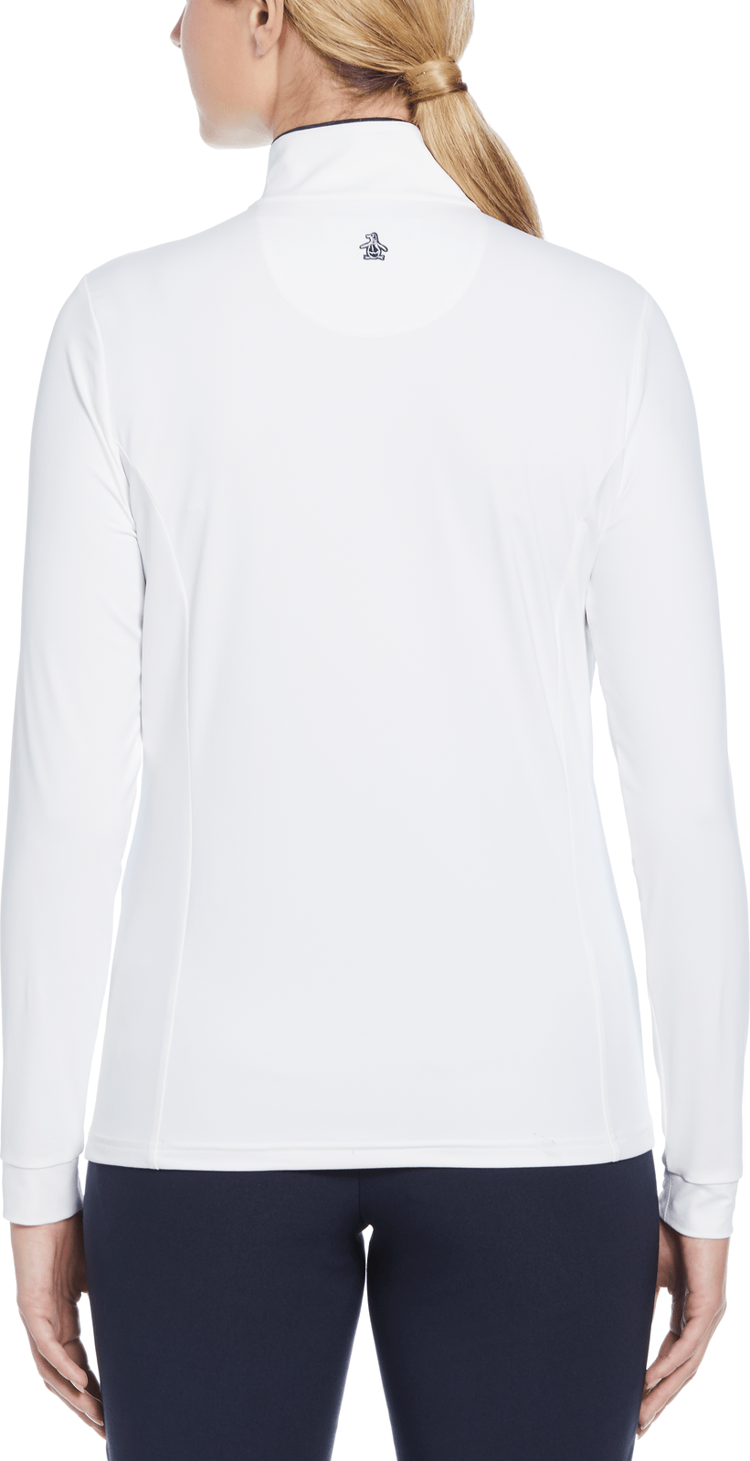 Penguin Golf Ogw103 Lightweight Veronica 1/4 Zip Pullover - Bright White