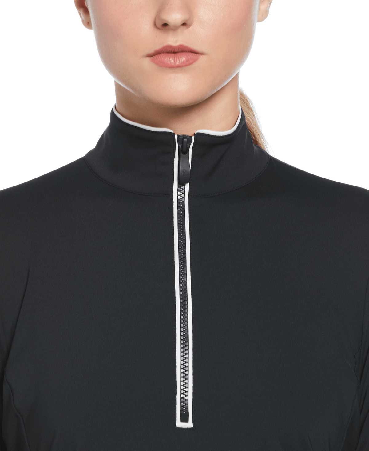 Penguin Golf Ogw103 Lightweight Veronica 1/4 Zip Pullover - Caviar