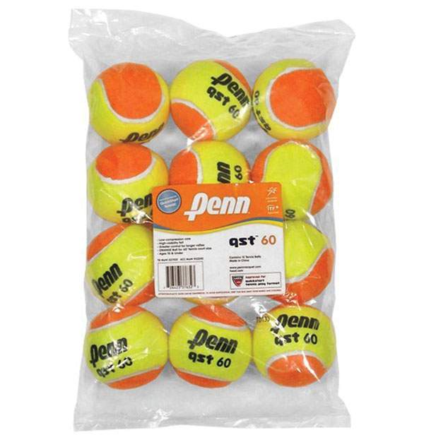 Penn Qst 60 Low Compression Tennis Balls (12x) - Os