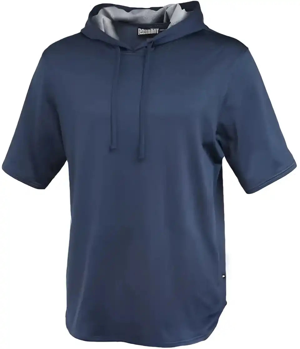 Pennant 183 Short Sleeve Warmup Hoodie Navy