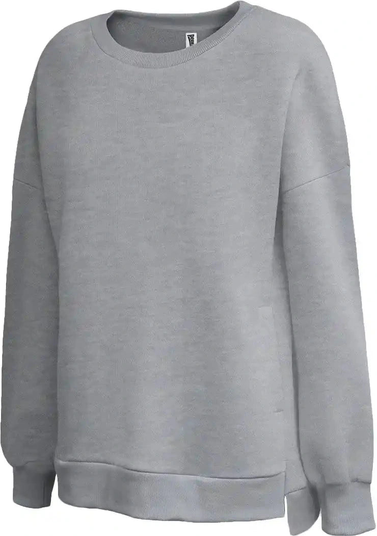 Pennant 5438 Droptail Womens Crew Gray