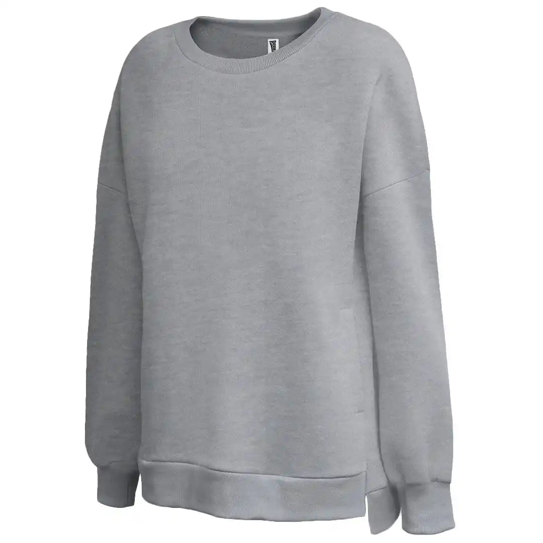 Pennant 5438 Droptail Womens Crew Gray