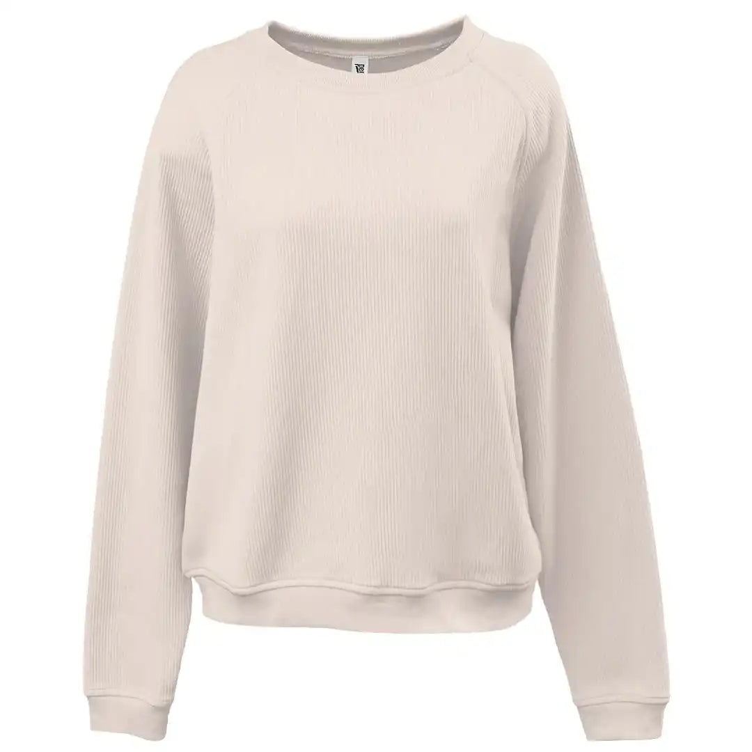 Pennant 5448 Modern Cord Womens Crew Cream