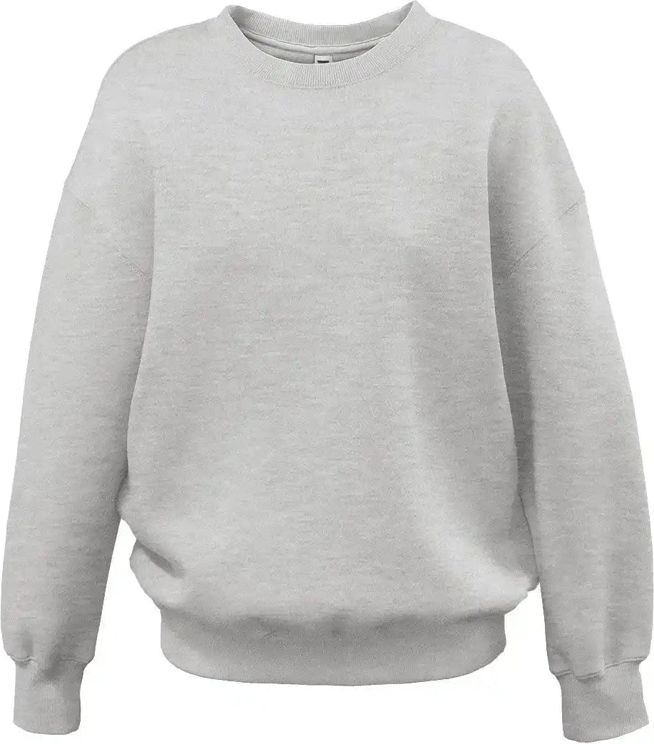 Pennant 5478 Womens Oversize Crew Gray