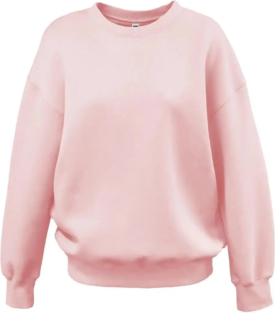 Pennant 5478 Womens Oversize Crew Light Pink
