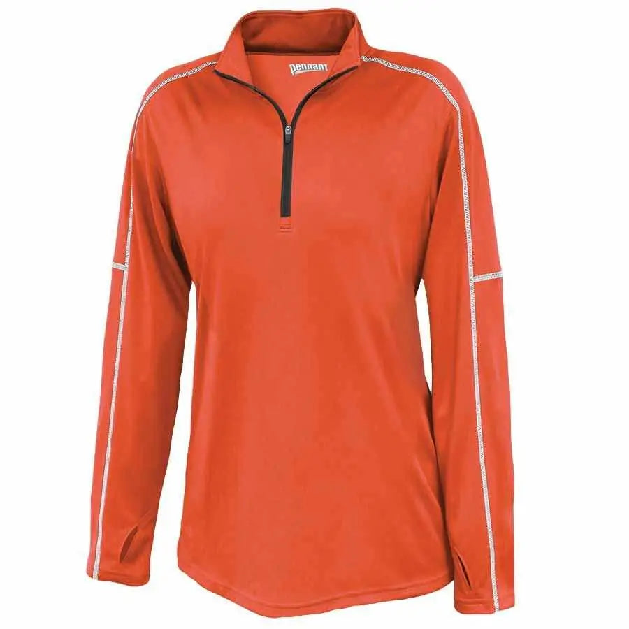 Pennant 5616 Women’s Conquest 1/4 Zip - Orange