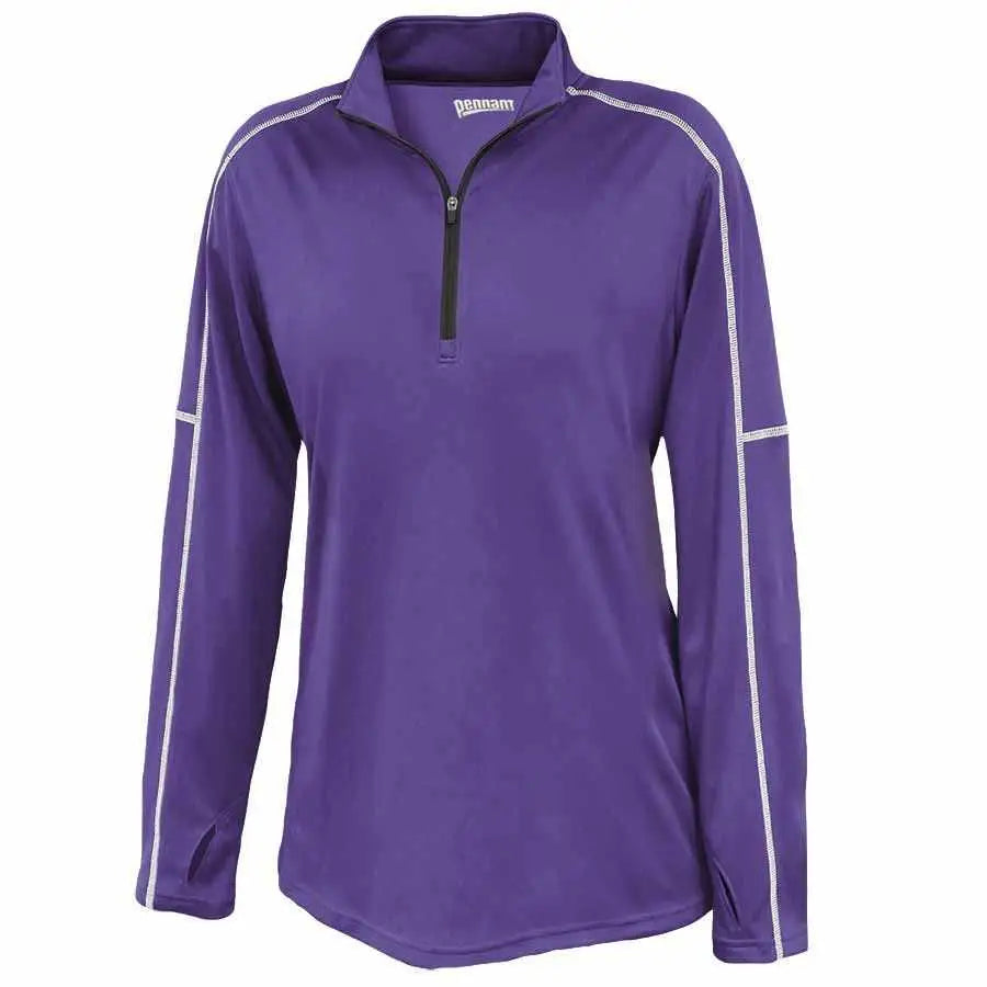 Pennant 5616 Women’s Conquest 1/4 Zip - Purple