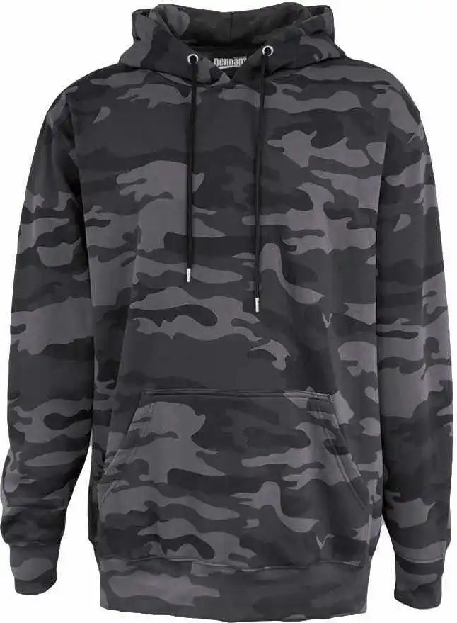 Pennant 8120c Camo Fleece Hoodie Black