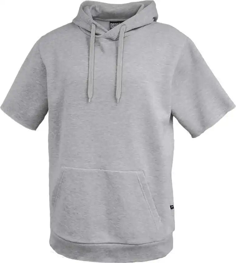 Pennant 8220 Fleece Short Sleeve Hoodie Gray