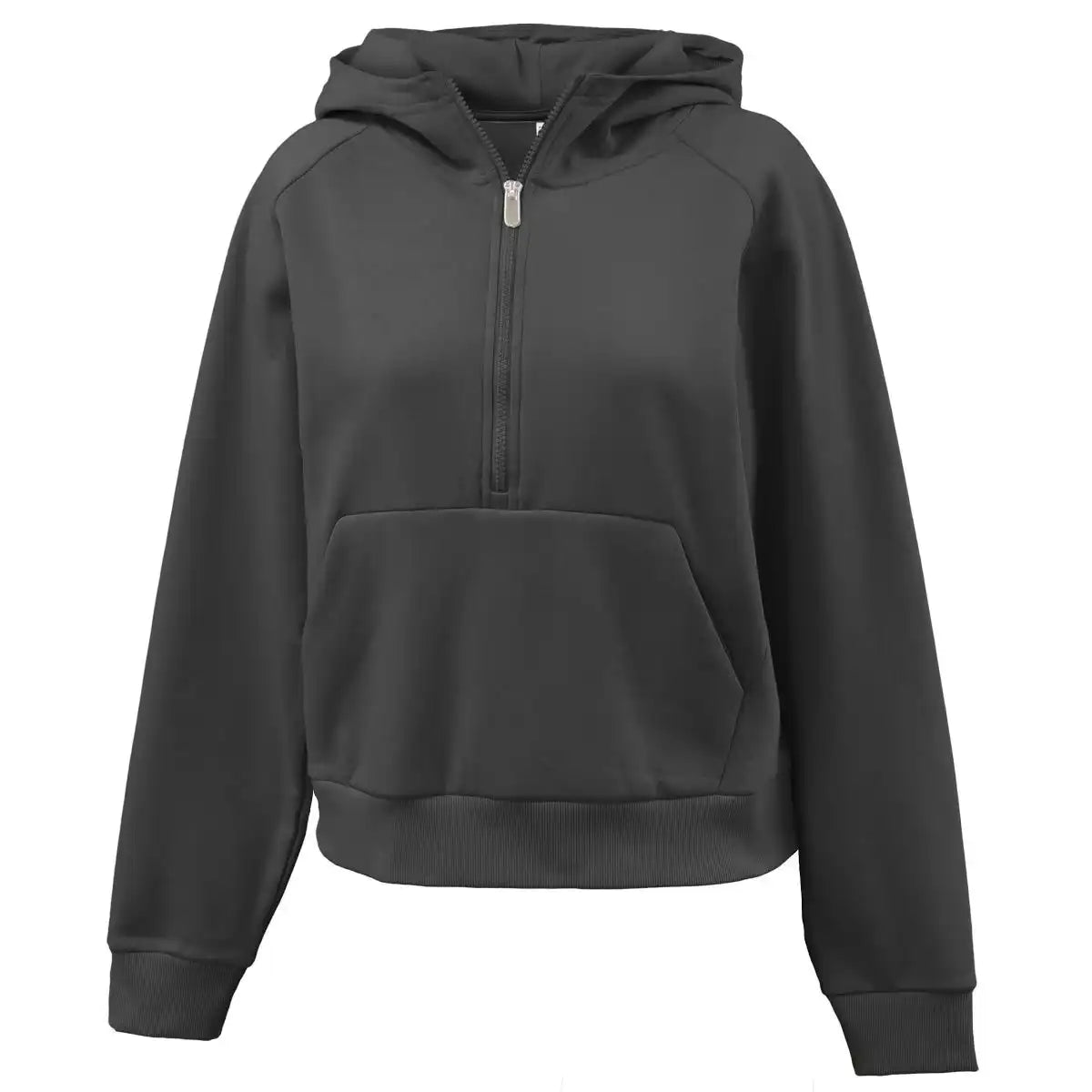 Pennant 8467 Womens Half Zip Hoodie Black