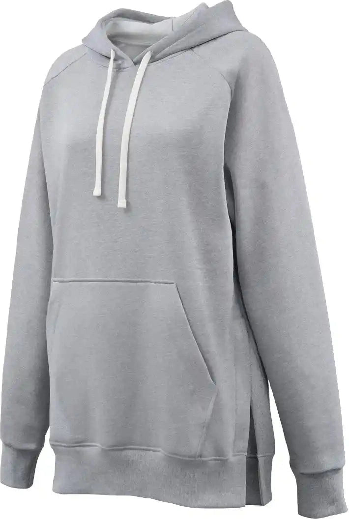 Pennant 8480 Tunic Length Womens Hoodie Gray