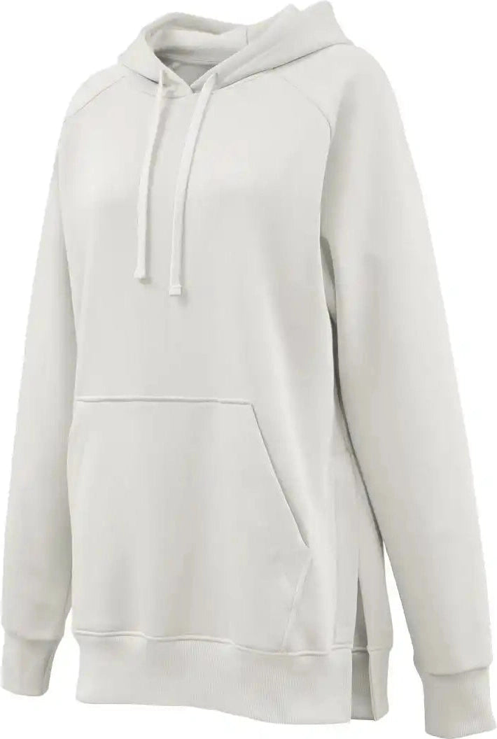 Pennant 8480 Tunic Length Womens Hoodie Ivory