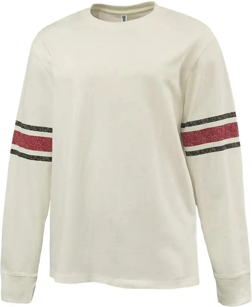Pennant 8511 Archive Crew White Maroon