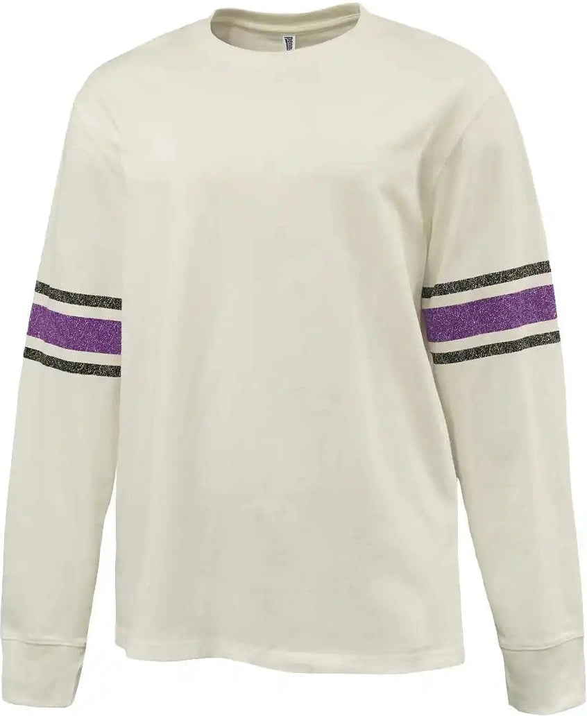 Pennant 8511 Archive Crew White Purple