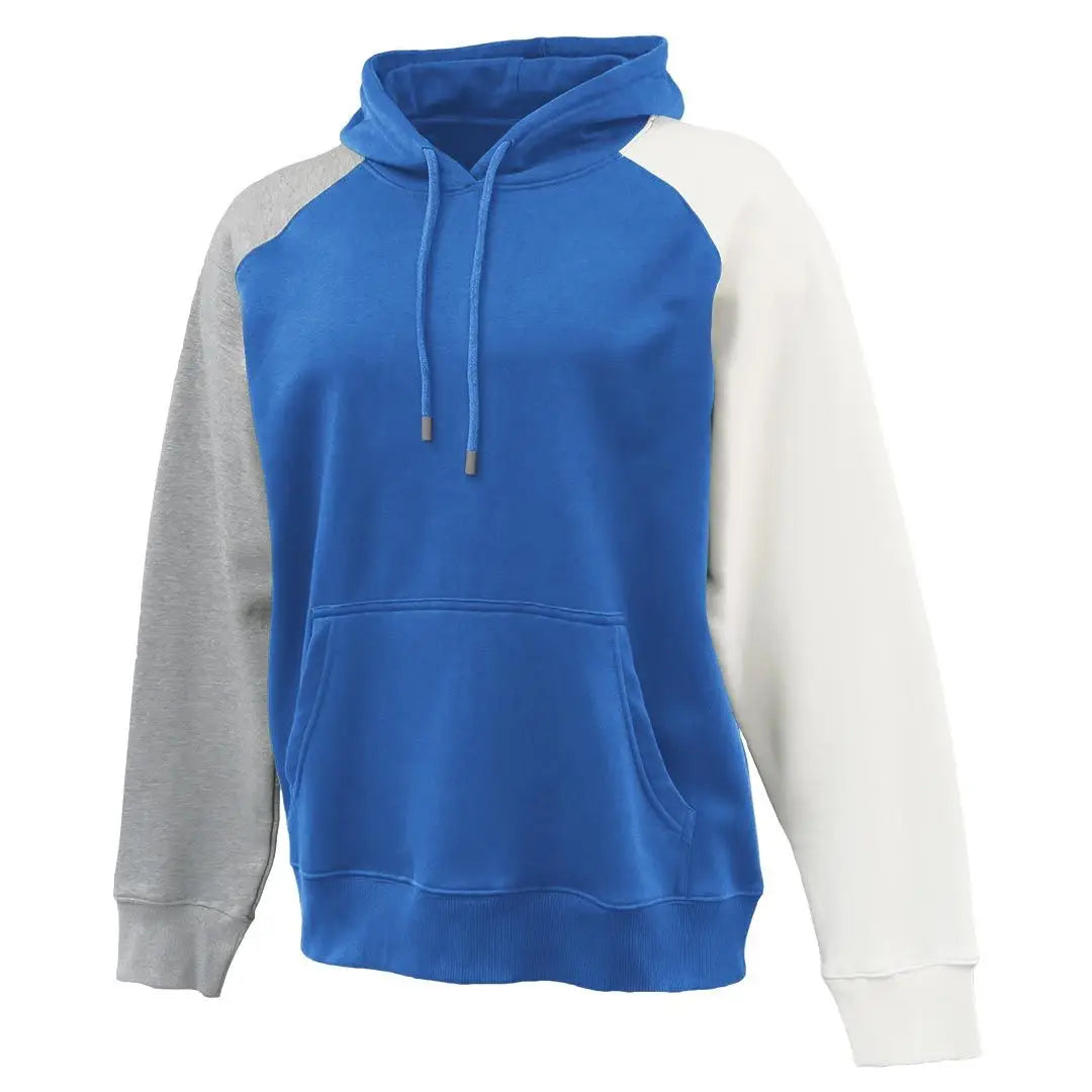 Pennant 8571 Colorblock Hoodie - Royal White Gray