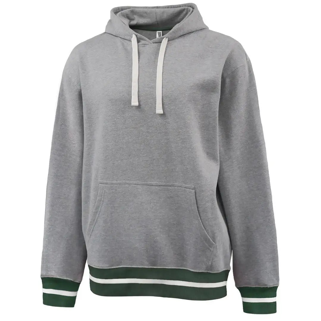 Pennant 8588 Stadium Hoodie - Gray Dark Green - HIT a Double