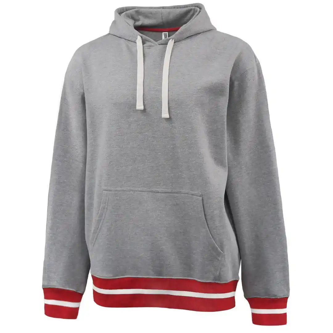 Pennant 8588 Stadium Hoodie Gray Red