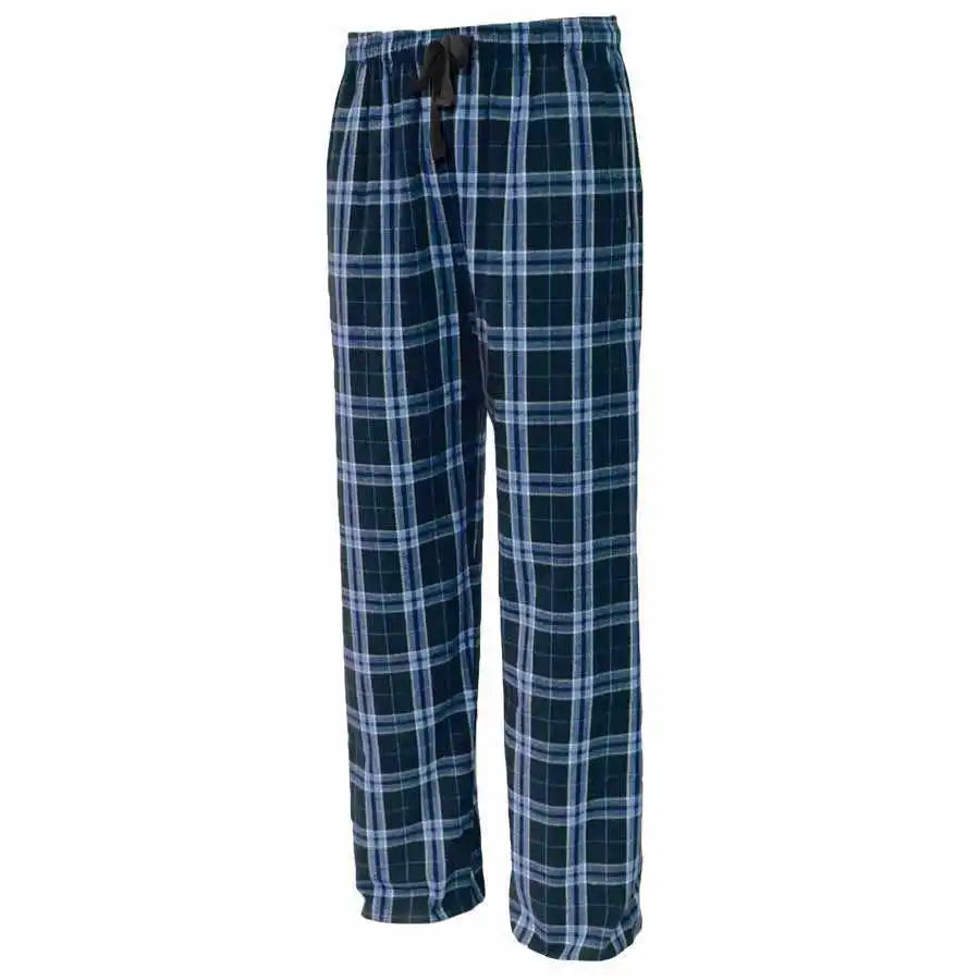 Pennant Flnp Flannel Plaid Pant - Navy Carolina