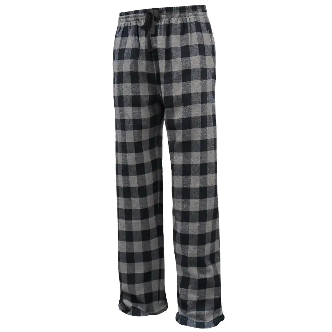 Pennant Flnp Flannel Plaid Unisex Pant Buffalo Black