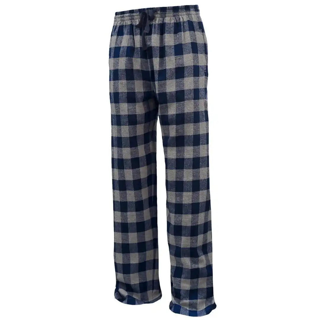 Pennant Flnp Flannel Plaid Unisex Pant Buffalo Navy