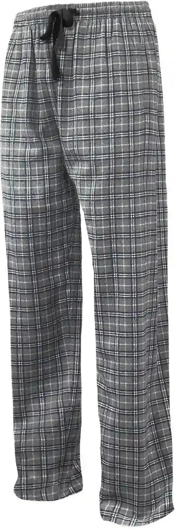 Pennant Flnp Flannel Plaid Unisex Pant Gray Black