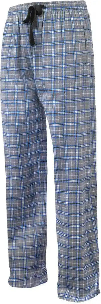 Pennant Flnp Flannel Plaid Unisex Pant Gray Royal