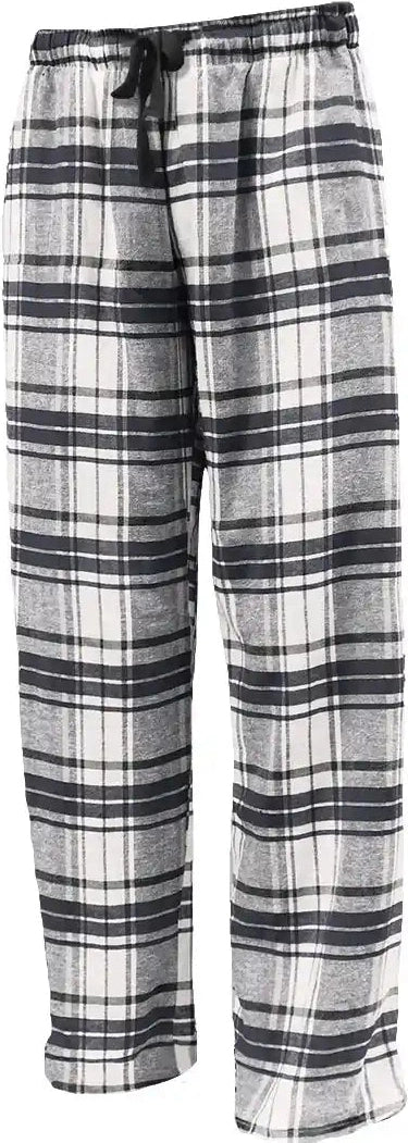 Pennant Flnp Flannel Plaid Unisex Pant White Black