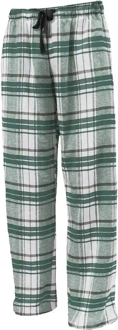 Pennant Flnp Flannel Plaid Unisex Pant White Forest