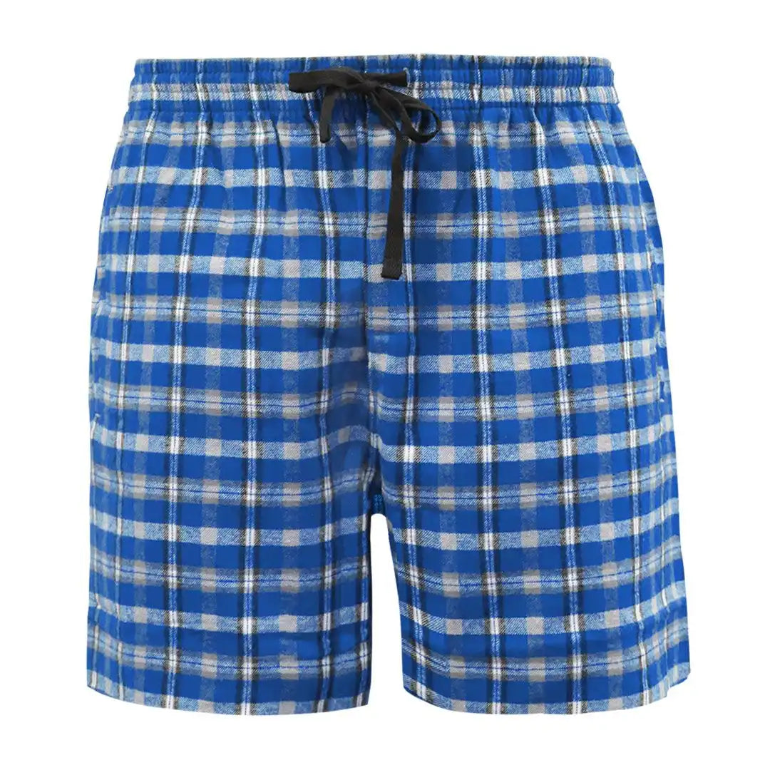 Pennant Flst Flannel Unisex Short Royal