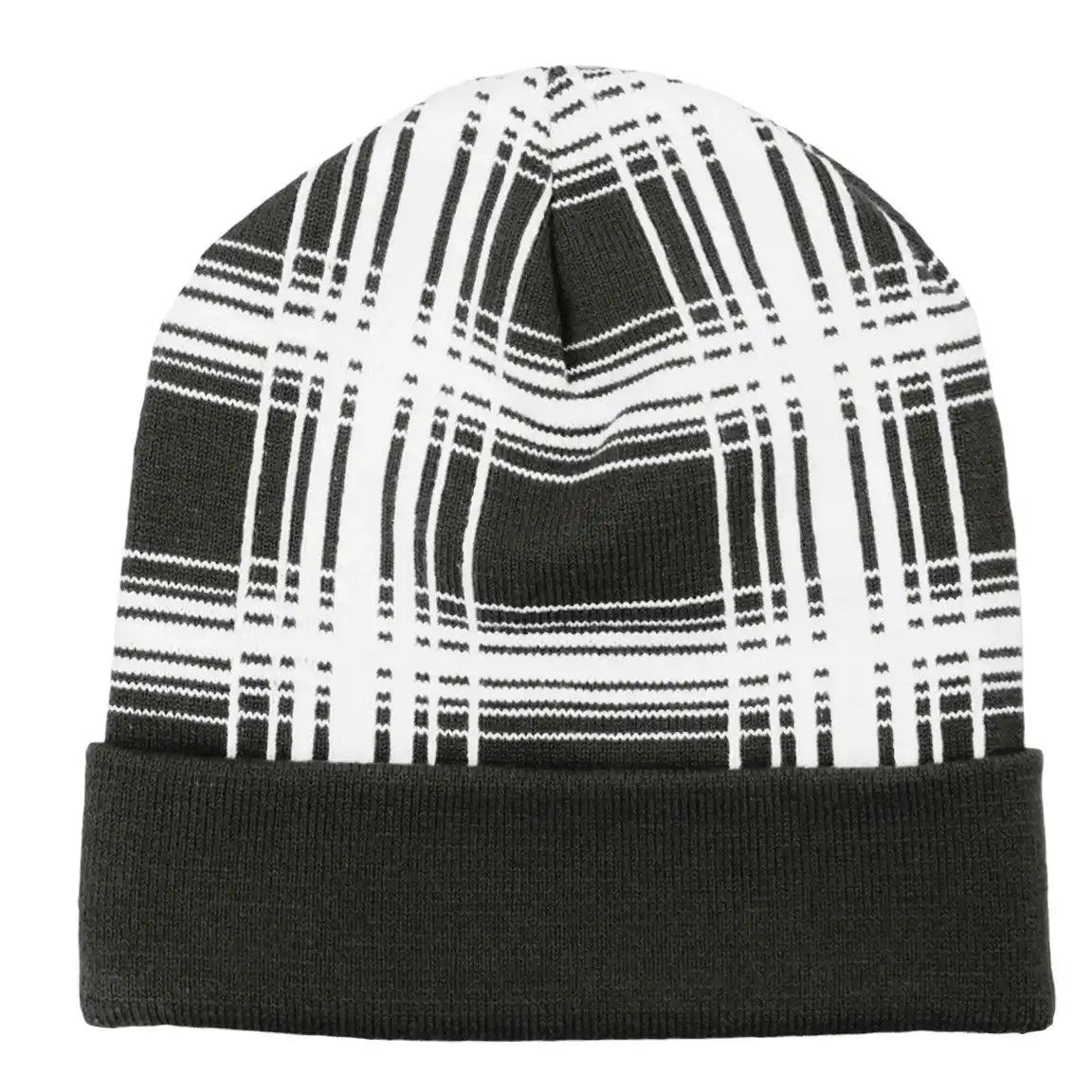 Pennant Hw24 Mega Plaid Beanie Black / Osfm