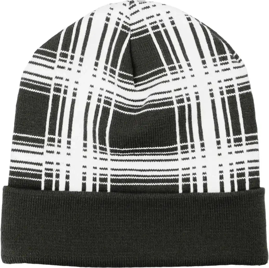 Pennant Hw24 Mega-plaid Beanie - Black