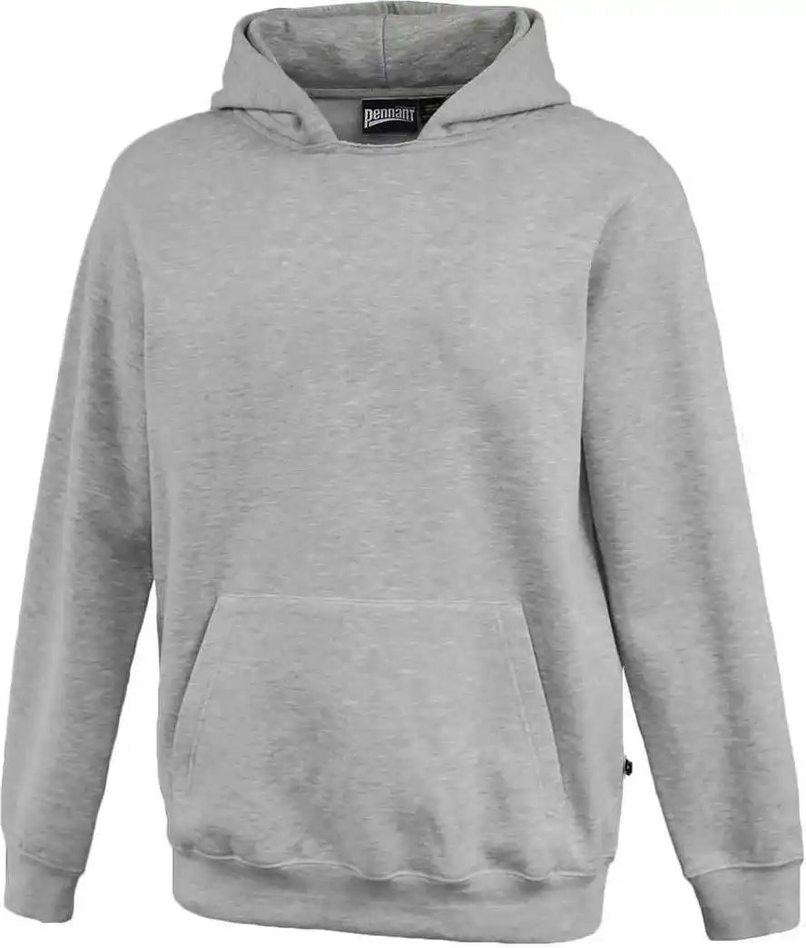 Pennant Y8114 Youth Rugger Hoodie Gray Heather