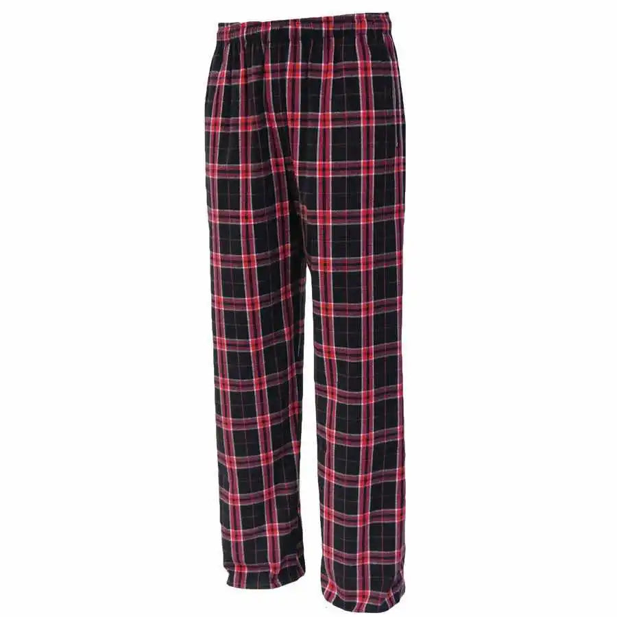 Pennant Yflnp Youth Flannel Plaid Pant Black Red