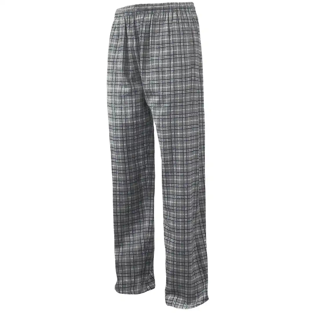 Pennant Yflnp Youth Flannel Plaid Pant Gray Black