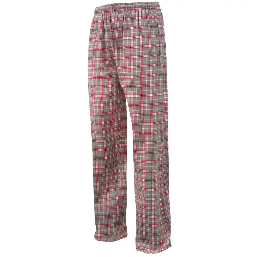 Pennant Yflnp Youth Flannel Plaid Pant Gray Red