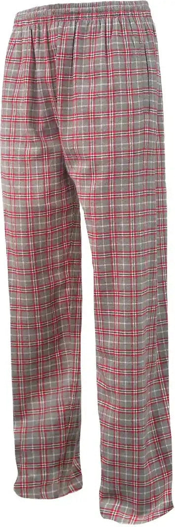 Pennant Yflnp Youth Flannel Plaid Pant Gray Red
