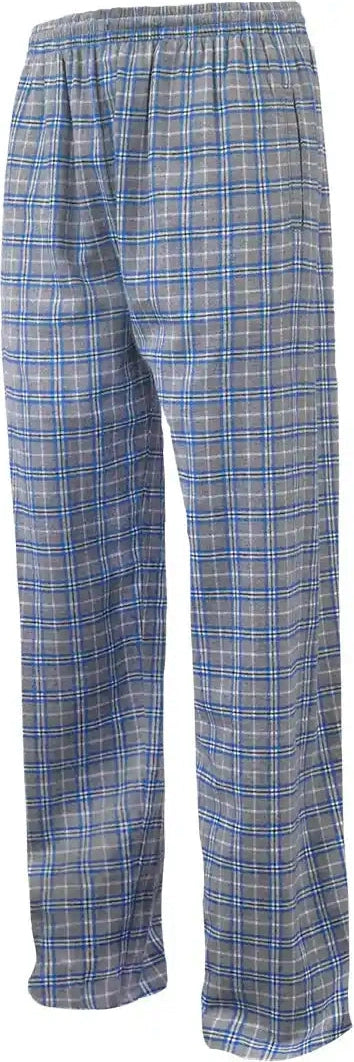Pennant Yflnp Youth Flannel Plaid Pant Gray Royal