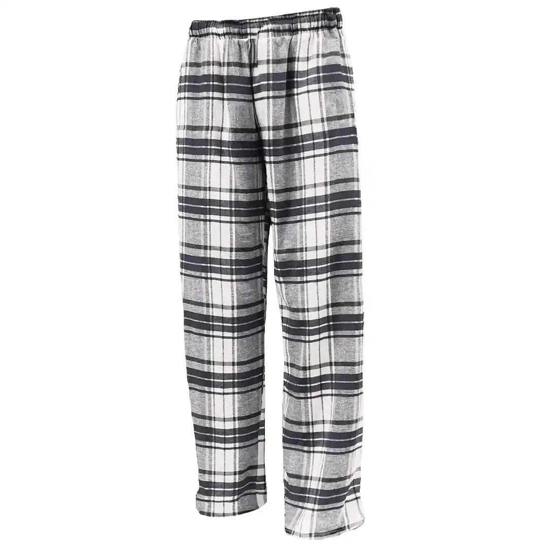 Pennant Yflnp Youth Flannel Plaid Pant White Black