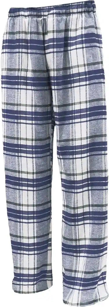 Pennant Yflnp Youth Flannel Plaid Pant White Navy
