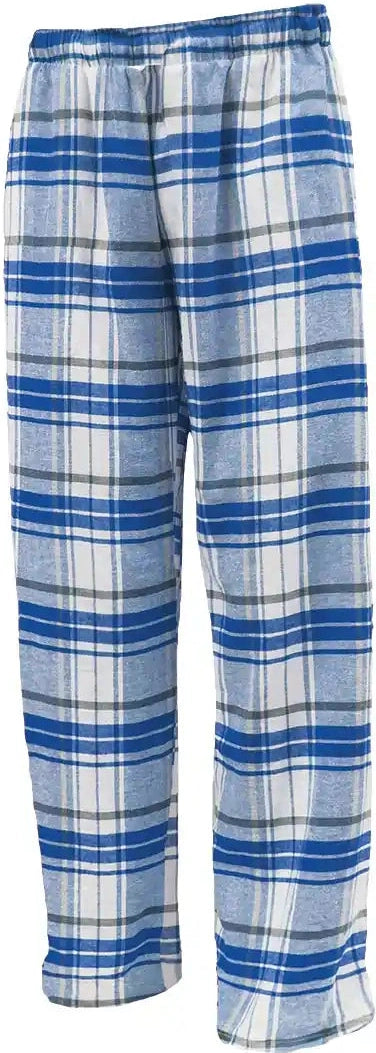 Pennant Yflnp Youth Flannel Plaid Pant White Royal