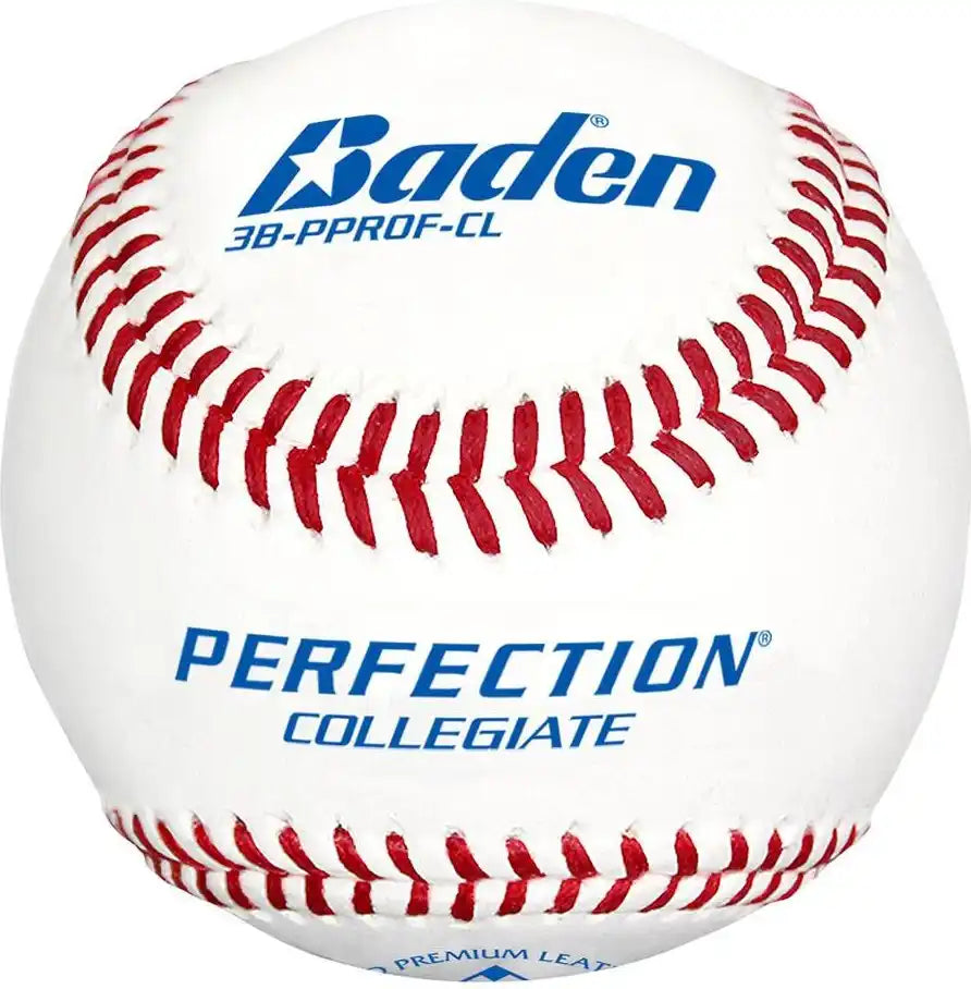Perfection Collegiate Flat Seam Baseballs-1 Dozen